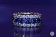 Sapphire and Diamond Anniversary Band